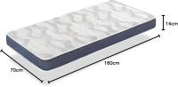Colchón Espuma 80X160 Orion Confort altura14 CM Ideal para Cama Infantil,Montessori - details 18
