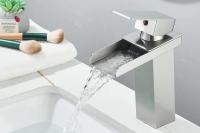 Grifo de cascada, grúa de acero inoxidable para baño, lavabo, grifo mezclador - details 9