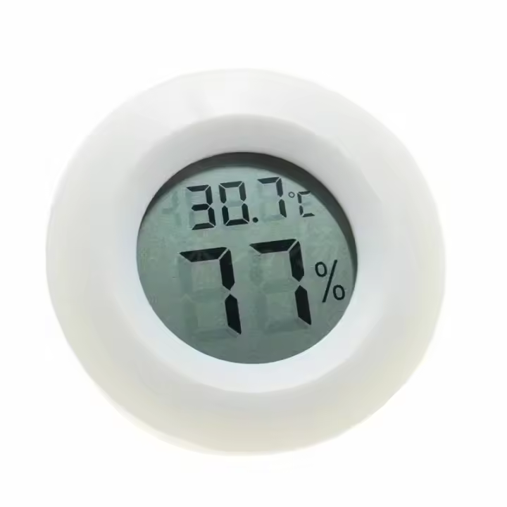 Mini termómetro Digital LCD, higrómetro, probador de congelador, Sensor de temperatura, Detector de humedad,-50 ~ + 70 ° C - 1