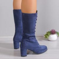 Botas largas con cordones para mujer, zapatos informales - details 3