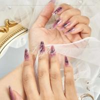 Arte de Uñas de Bambú Estilo Chino Set Completo Reutilizable con Diseño de Poesía y Pintura - details 13