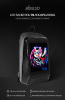 Mochila Inteligente con Pantalla LED para Negocios, Paquete De Luz Publicitaria - details 0