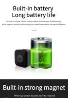 Minicámara de 1080P con cubierta impermeable, cámara inteligente HD de visión nocturna para interiores, Monitor de vigilancia de seguridad, grabadora - details 7