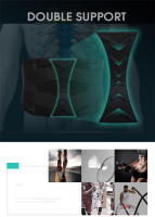 Cinturón de entrenamiento de cintura para Hombre y mujer, corsé Lumbar transpirable para soporte de columna vertebral, nuevo - details 7