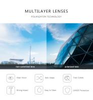 Gafas de sol polarizadas para mujer UV400, gafas con montura de mariposa de diamante Retro, ropa de moda, gafas de protección solar, gafas de sol de viaje para mujer - details 3