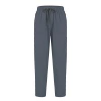 Uniforme de enfermera de color sólido para mujer, traje de pantalones de manga corta con cuello en V de tela de secado rápido, uniforme de enfermería con múltiples bolsillos - details 48