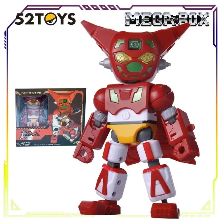 Spot Supply 52TOYS Original MEGABOX serie Getae Anime figura de acción ensamblaje juguetes coleccionables regalos de modelismo para niños - 1
