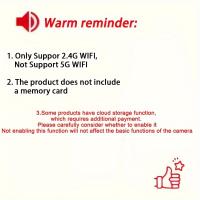 Cámara de vigilancia wifi Interior/Exterior,4k, con Detección de Movimiento, Notificaciones en Tiempo Real - details 0