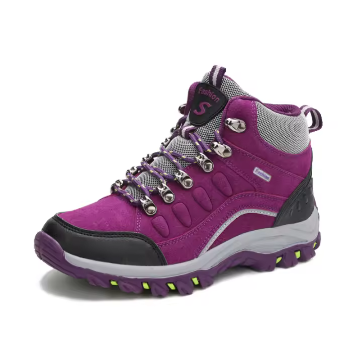 Zapatos de senderismo de alta calidad para mujer, botas impermeables para otoño e invierno, para exteriores, deportivas, senderismo, montaña, escalada, calzado atlético - 1