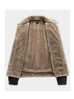 Chaqueta de lana forrada de lana de cordero para hombre, ropa de trabajo de algodón, invierno, camionero, mejor - details 1