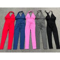 Traje de Compresión Deportivo para Mujeres Mono Sexy sin Costuras para Yoga y Fitness - details 9