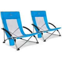 Silla Plegable de Playa Portátil Bajo Camping Espalda Alta en Malla Ultraligero con Bolsa de Transporte - details 8