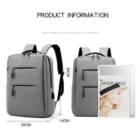 Mochila de negocios para hombre, versión coreana, bolsa de viaje de moda, mochila informal para estudiantes, minimalista y a la - details 7