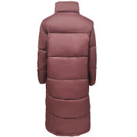Chaqueta larga de algodón para mujer, camiseta cálida de Color sólido a la moda, invierno, 2024 - details 14