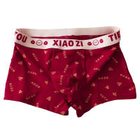 BODY & SOUL-bóxer de algodón para Hombre, ropa interior masculina de color rojo, Calzoncillos cortos, M-3XL 80 - details 4