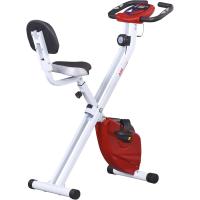 Bicicleta Estática Plegable 8 Niveles Resistencia Magnética Bicicleta Vertical con Volante de Inercia X-Bike Ritmo Cardíaco Pulsómetro Asiento Ajustable Carga 110 kg - details 0