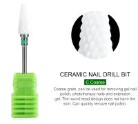Brocas de Uñas de Cerámica KADS 3/32'' Acrílico Profesional para Manicura y Pedicura Herramientas y Equipo de Belleza - details 7