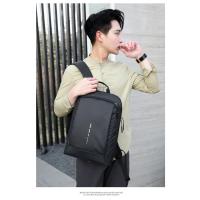 Mochila Impermeable Ultraligera para Hombre Mochila Elegante para Libros Mochila Portátil de 15,6