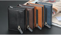 Cartera de Cuero de Calidad para Hombre, Cartera RFID Antirrobo, Billetera para Hombre,regalos para hombres - details 9