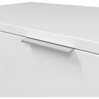 Comoda 3 Cajones, Dormitorio, Modelo LowCost, Acabado en Color Blanco Artik, Medidas: 77 cm (Ancho) x 80 cm (Alto) x 38 cm (Fondo) - details 5