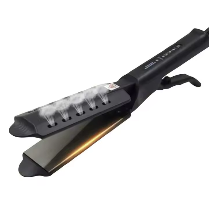 Liso Radiante de Cerámica Profesional Hierro Plano de Turmalina para Todos los Tipos de Cabello - 1