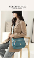 Bolso de hombro multicapa Bolso de mensajero de nylon antisalpicaduras de gran capacidad Mochila casual para mujer - details 0