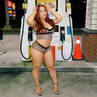 BUNO-Conjunto de 2 piezas con estampado de leopardo callejero Insglas sexi Camisetas sin espalda de encaje de cuello bajo sin espalda + pantalones cortos de verano para chicas calientes - details 4