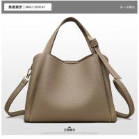 Cuero suave bolso de las mujeres bolso cesta de verduras de las mujeres bolso de hombro de alta gama crossbody atmósfera versátil cubo hombro - details 17