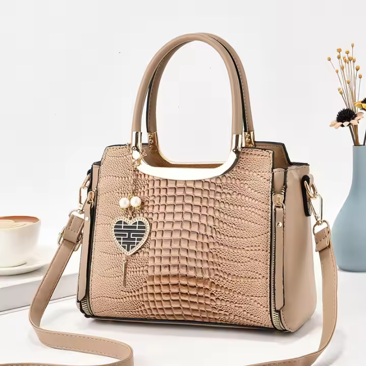 Nueva moda, bolso cruzado personalizado con patrón de cocodrilo, atmósfera simple - 1