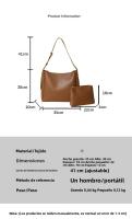 Nuevo bolso de gran capacidad, bolso de hombro para mujer, bolso casual para mujer, bolso de mano para madre e hijo - details 1