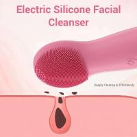 Cepillo de limpieza eléctrica 3D de silicona, 7 niveles, resistente al agua, removedor de maquillaje y espinillas, limpieza de poros, cuidado de la piel Facial, carga USB - details 14