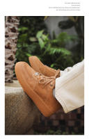 La primera capa de cuero nuevos zapatos de herramientas versátiles zapatos escolares retro de caña baja - details 9