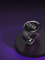 Reloj inteligente con podómetro, dispositivo con alarma y vibración silenciosa, resistente al agua, Brac - details 13