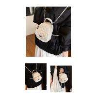 Moda pequeña fragancia textura portátil pequeña mochila diamante cadena de alto sentido versátil mochila diaria - details 23
