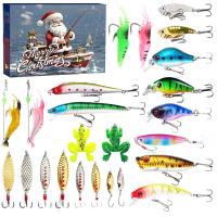 Calendario de aviso de pesca, cuenta regresiva navideña, juego de 24 días, 2024 - details 4