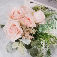Arreglos falsos ral, rosas artificiales, ramos, mesas, centros de mesa para ocasiones especiales - details 6