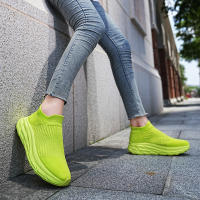 Taburete ultraligero tejido para mujer, zapatos deportivos ultraligeros de gran tamaño, ideal para primavera y otoño - details 22