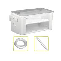 Filtro de oxígeno para acuario colgante, multifunción silencioso] filtro para pecera, práctica caja de filtro de cortina de agua 3 en 1 para pecera - details 1