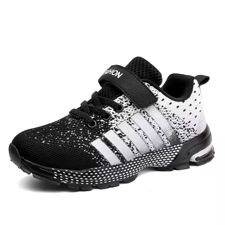 Transpirable para niños y niñas, zapatillas deportivas antideslizantes, zapatillas para correr ligeras y cómodas. - 1