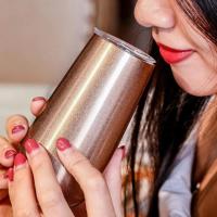 Vaso de champán de acero inoxidable de 6oz con tapas, copa de vino, copa de cerveza, regalo de taza para fiesta de boda y Festival - details 1