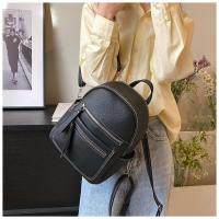 Nueva mochila para mujer 2025 mochila pequeña para mujer de color sólido bolso de viaje personalizado de moda versión coreana para mujer - details 24