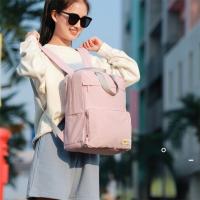 Mochila plegable Oxford de moda, mochila de senderismo con múltiples bolsillos de Color sólido, bolso escolar de viaje expandible de gran capacidad para estudiantes - details 12