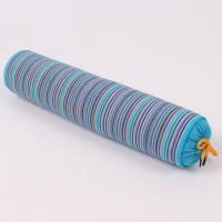 Almohada Cervical de Yoga a rayas, cojín de alforfón de tela gruesa vieja, almohada de palo para el cuidado de la salud, almohada Cervical de fisioterapia para el cuello - details 6