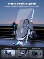Soporte de Teléfono Móvil Salida de Aire, Sensor de Gravedad, Soporte para Coche, Riangle, Gravedad, Esmerilado, Simplicidad, Material Metálico Sólido - details 0