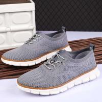 Nuevos zapatos planos casuales para hombre, los más vendidos, de alta calidad, fáciles de usar, zapatos deportivos de punto ligeros de gran tamaño 47 - details 5