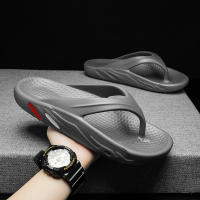 Chanclas negras para hombre, Sandalias cómodas para la playa - details 2