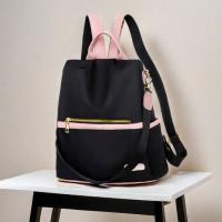 Nueva Mochila De Hombro Para Mujer De Alta Calidad Gran Capacidad De Oxford Saco Tote Color Mochila De Mujer Tipo De Mochila Suave Con Bolsillo Interior Para Teléfono Móvil Y Cierre De Cremallera - details 22