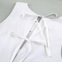 Falda francesa de algodón puro blanco Dre Fresh A-line estilo suave informal para mujer Otoño Invierno nueva colección - details 21