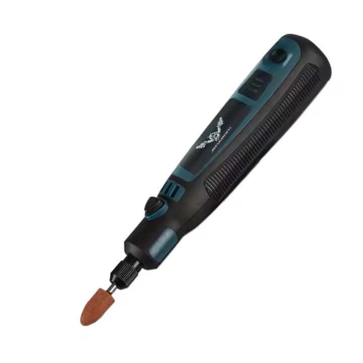 Conjunto de Molinillo Eléctrico Recargable por USB de 15 piezas/50 piezas para Tallar Jade, Molino Eléctrico Doméstico Mini Tipo Bolígrafo Máquina de Molienda Giratoria Herramienta para Esquinas de Muebles - 1
