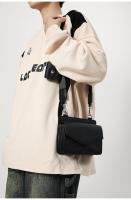 Bolso cuadrado pequeño oscuro Trend Bolso combinado 2 en 1 Bolso de la caja del sobre de cuero de los hombres y las mujeres Bolso pequeño bandolera - details 21